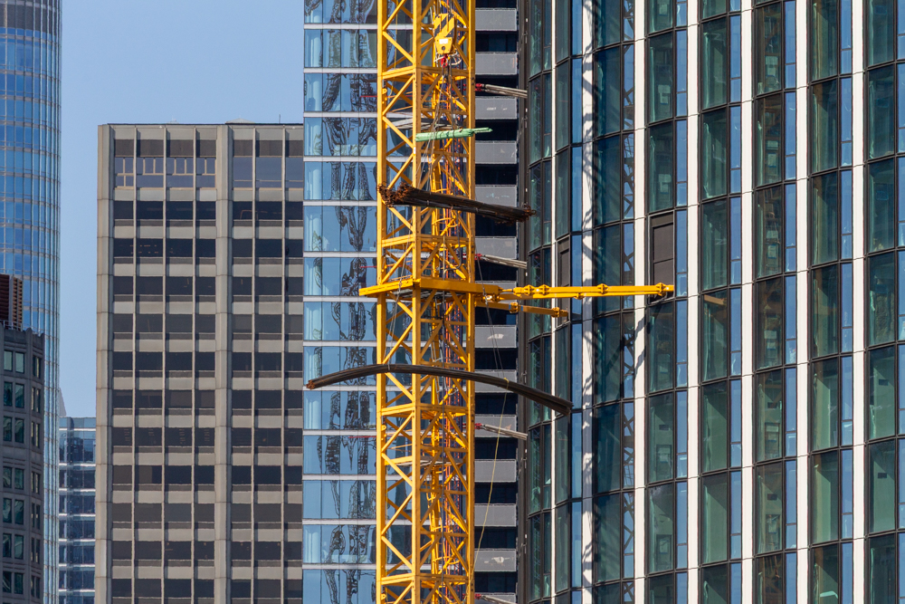 400 Lake Shore North Tower September crane jump