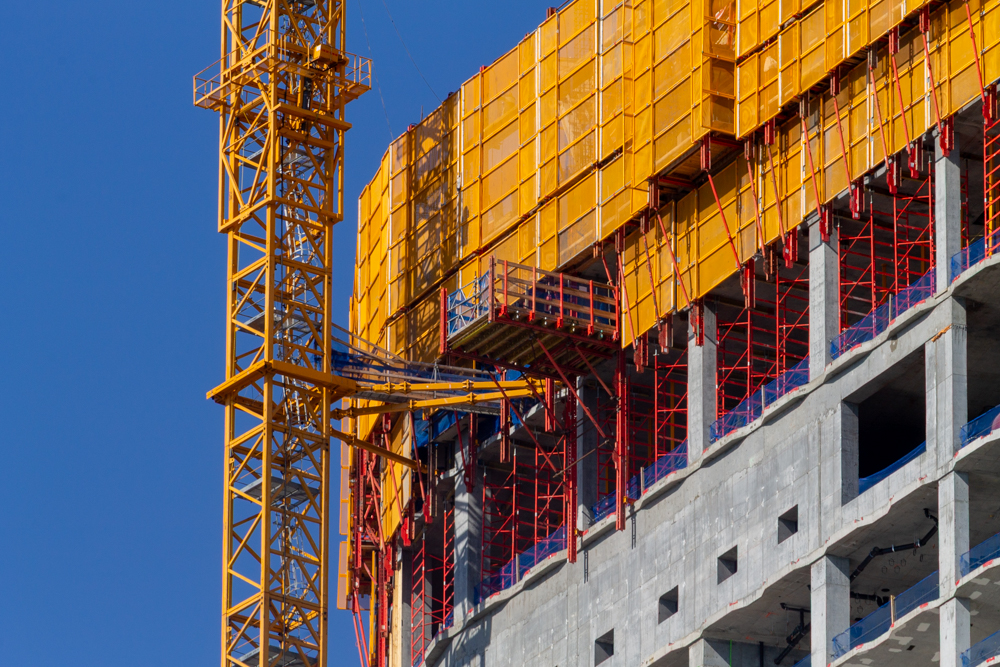 400 Lake Shore North Tower September crane jump