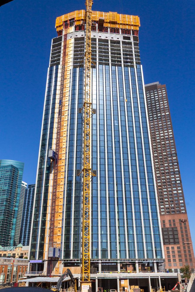 400 Lake Shore North Tower September crane jump