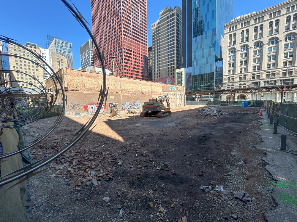 424 South Wabash demolition complete