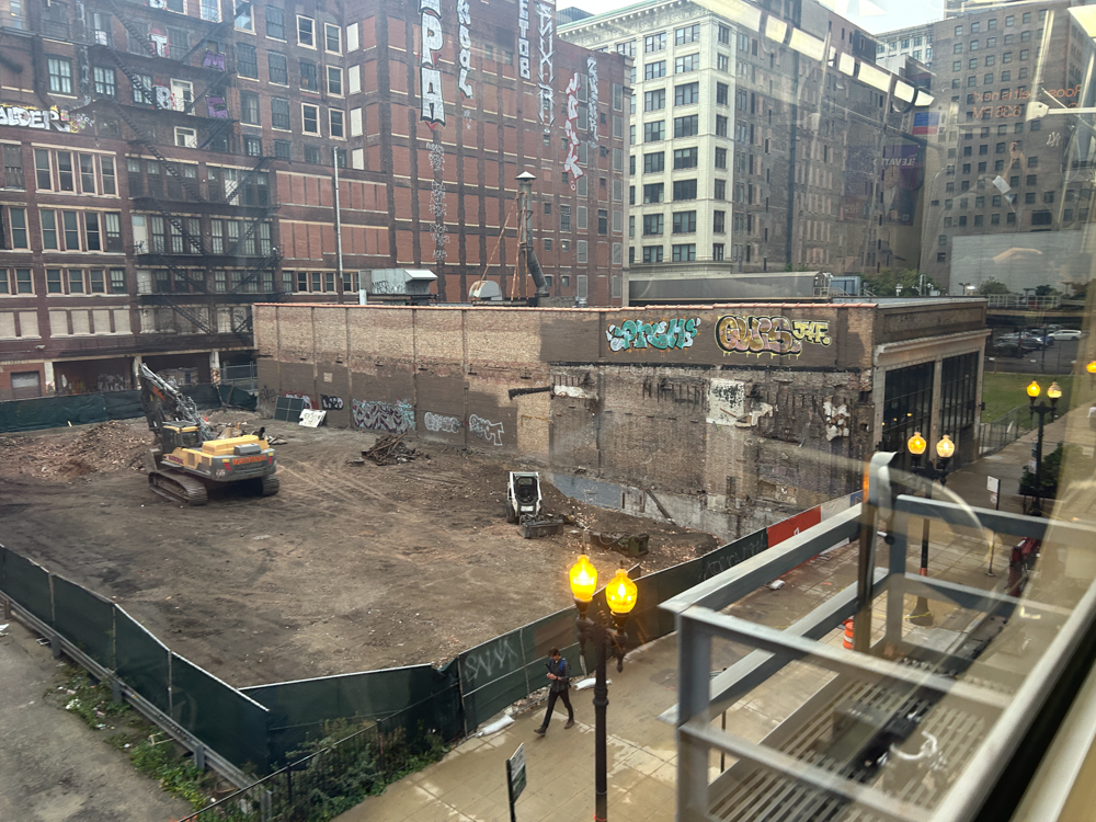 424 South Wabash Avenue demolition