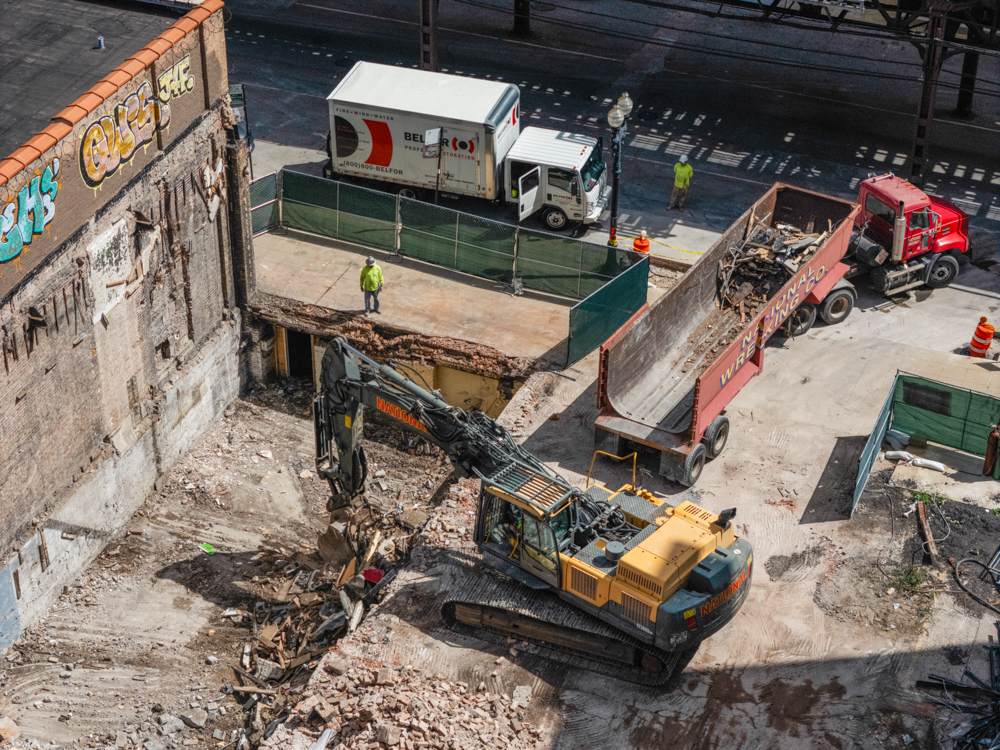 424 South Wabash Avenue demolition