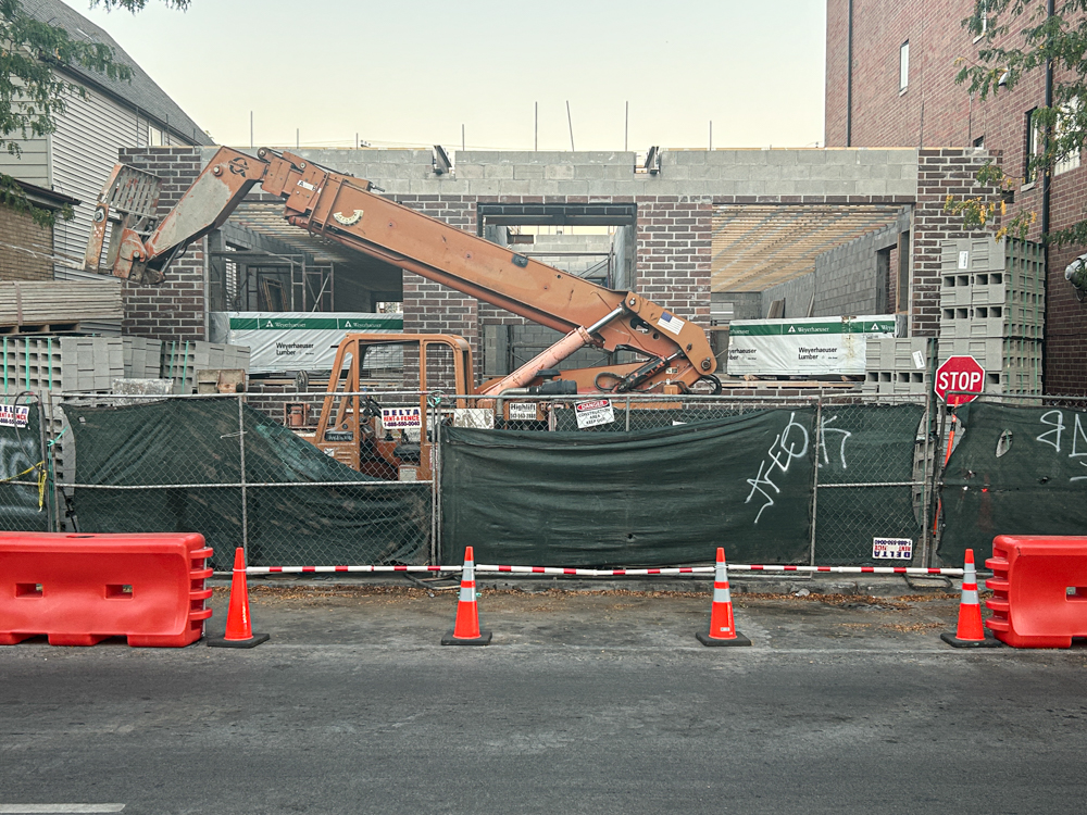 4529 North Western Avenue construction progress