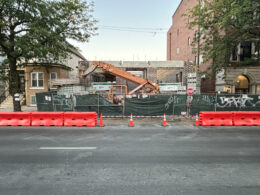 4529 North Western Avenue construction progress