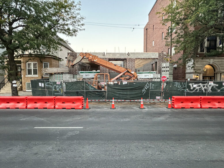 4529 North Western Avenue construction progress