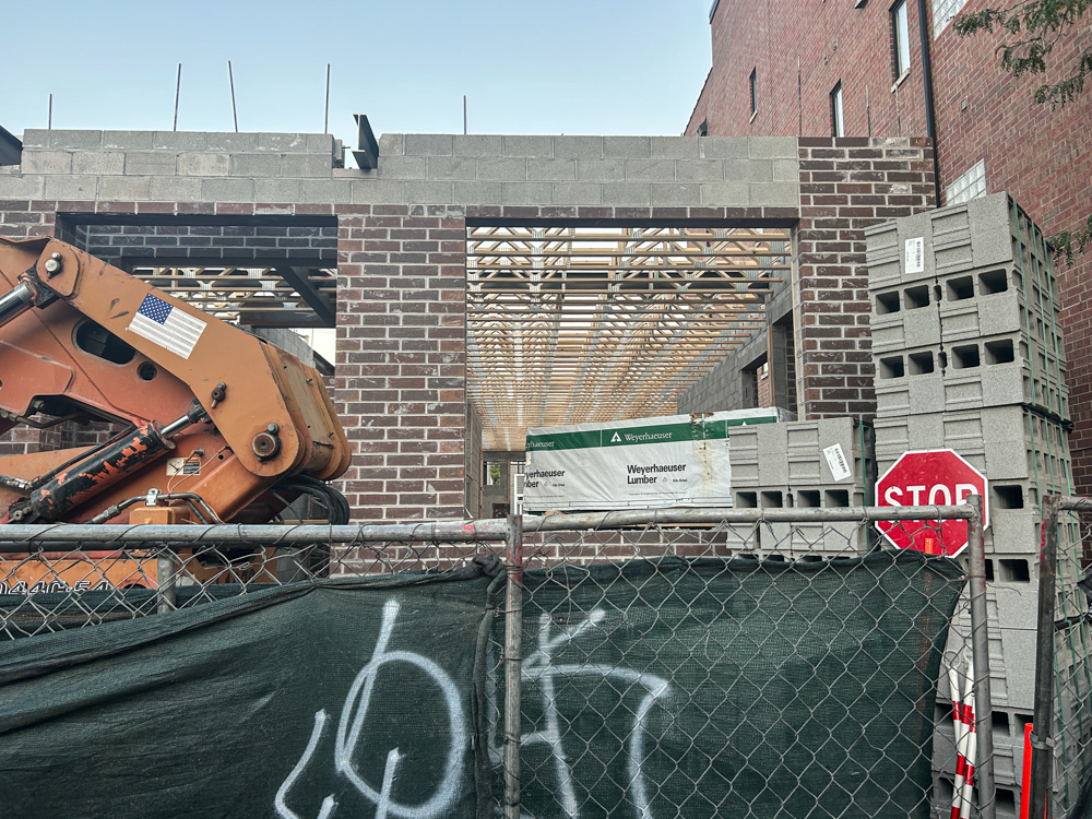 4529 North Western Avenue construction progress
