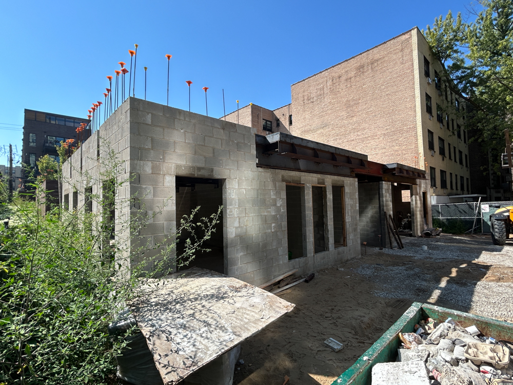 453 West Briar Place construction progress