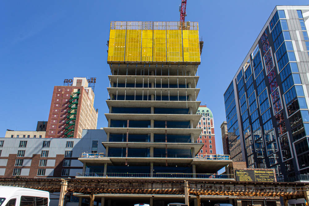626 South Wabash construction update September 2025