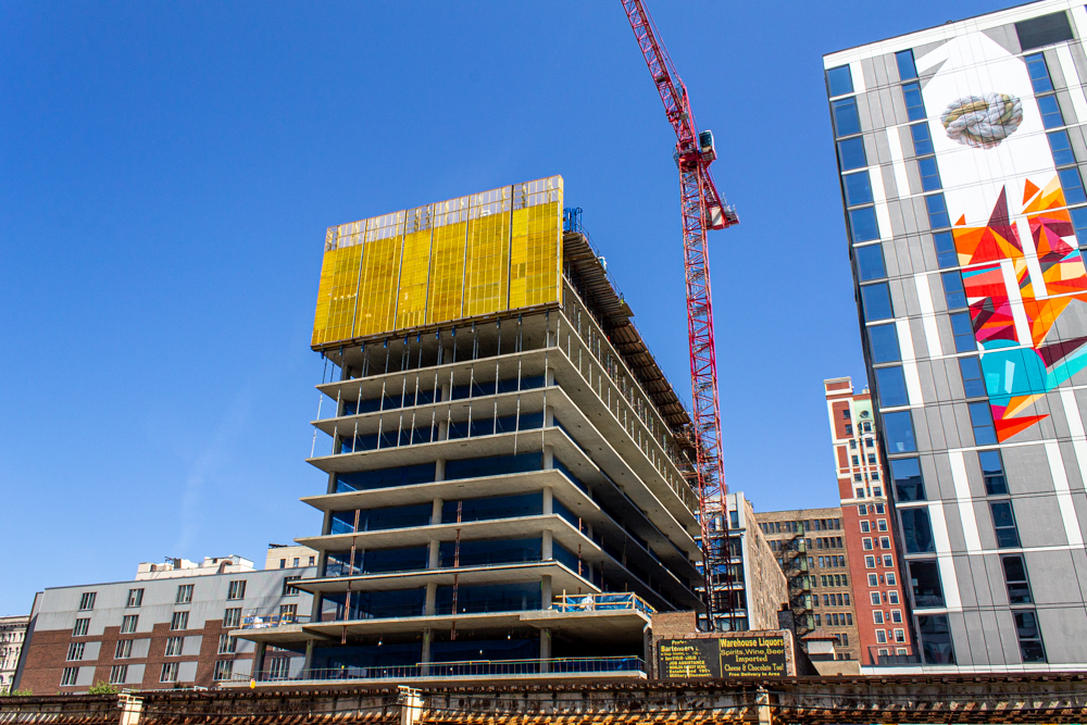 626 South Wabash construction update September 2025