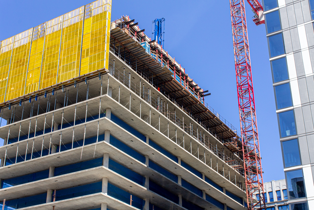 626 South Wabash construction update September 2025