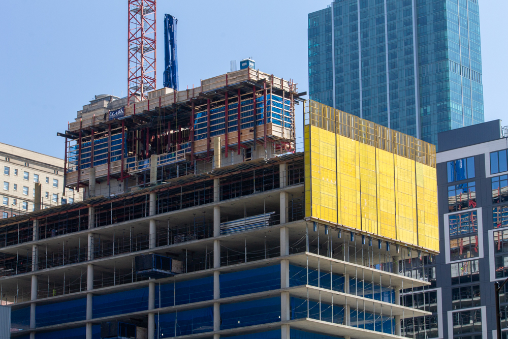 626 South Wabash construction update September 2025