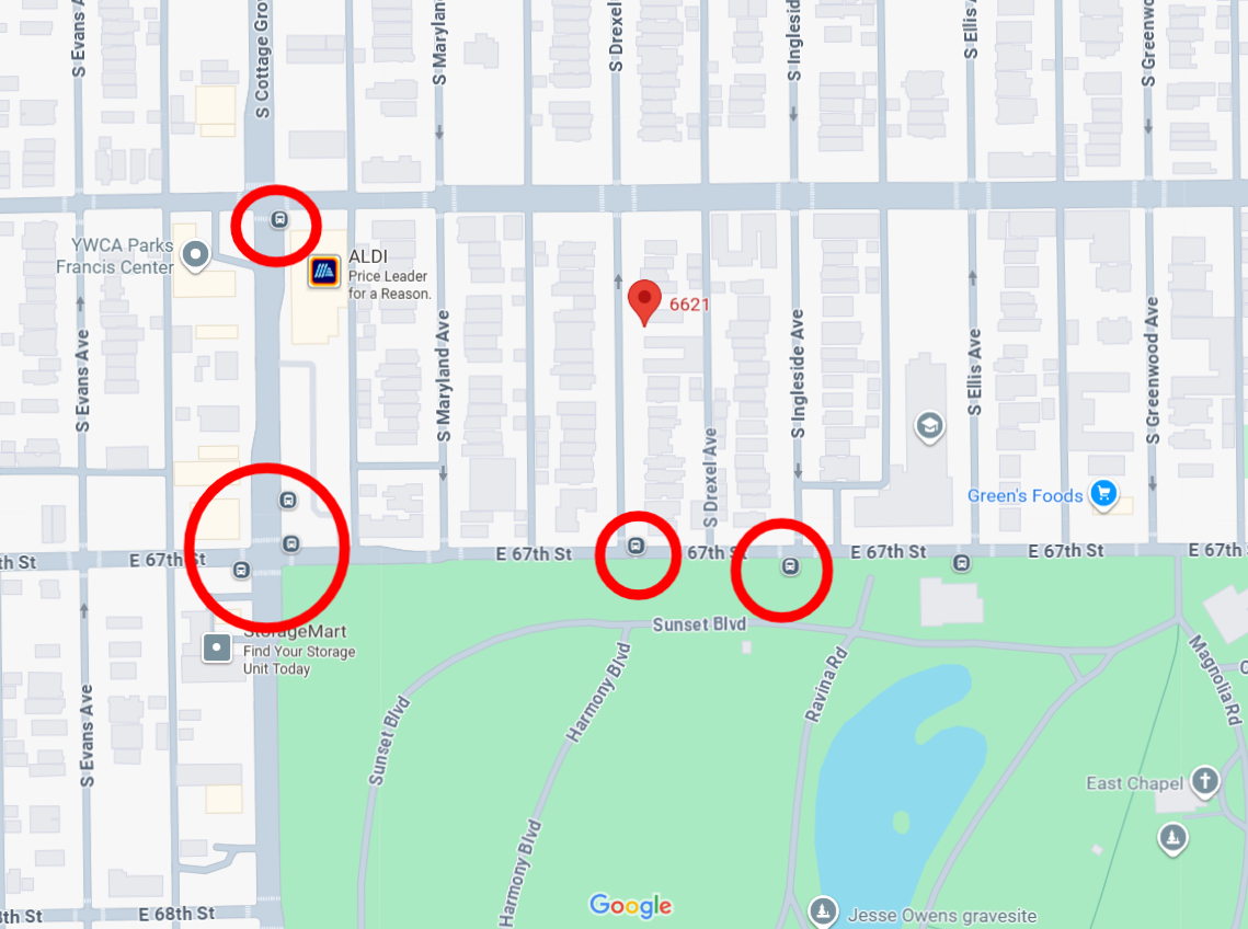 6621 South Drexel Avenue three-flat permitted