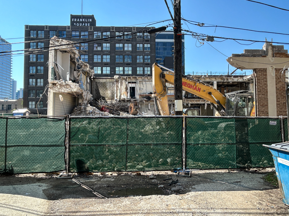917 North Franklin demolition for North Union