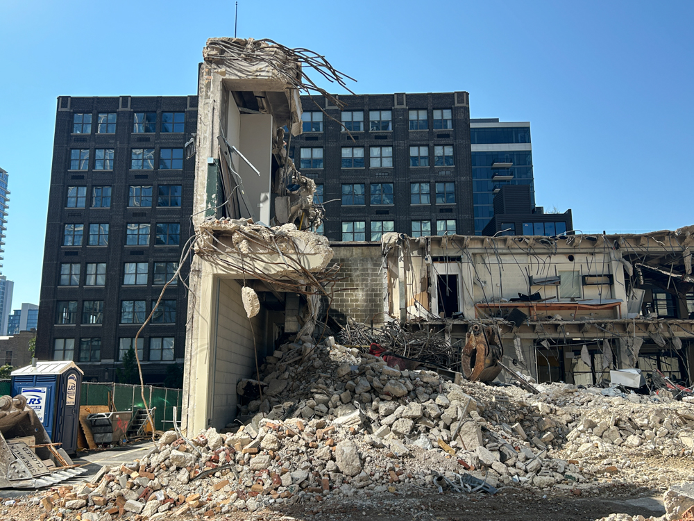 917 North Franklin demolition for North Union
