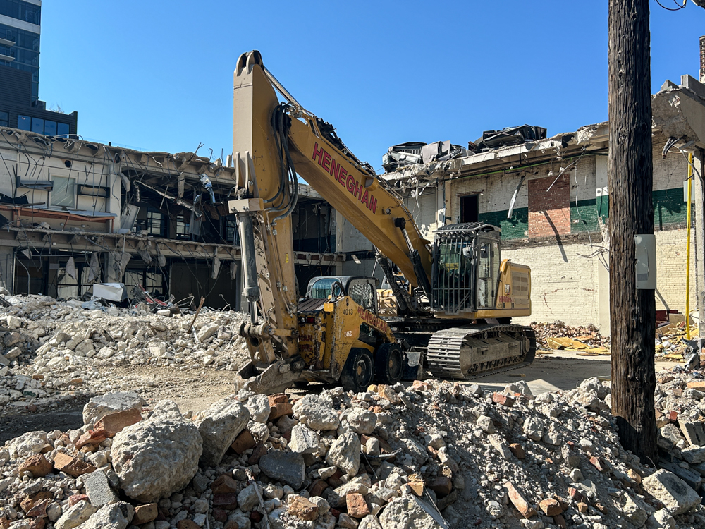 917 North Franklin demolition for North Union