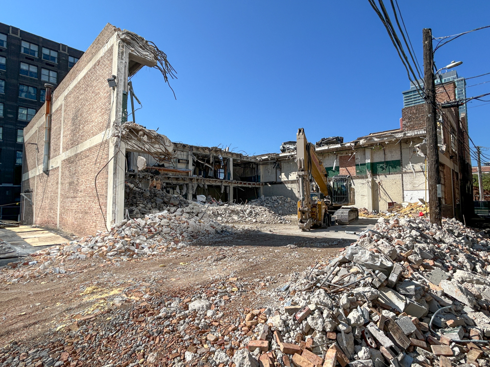 917 North Franklin demolition for North Union