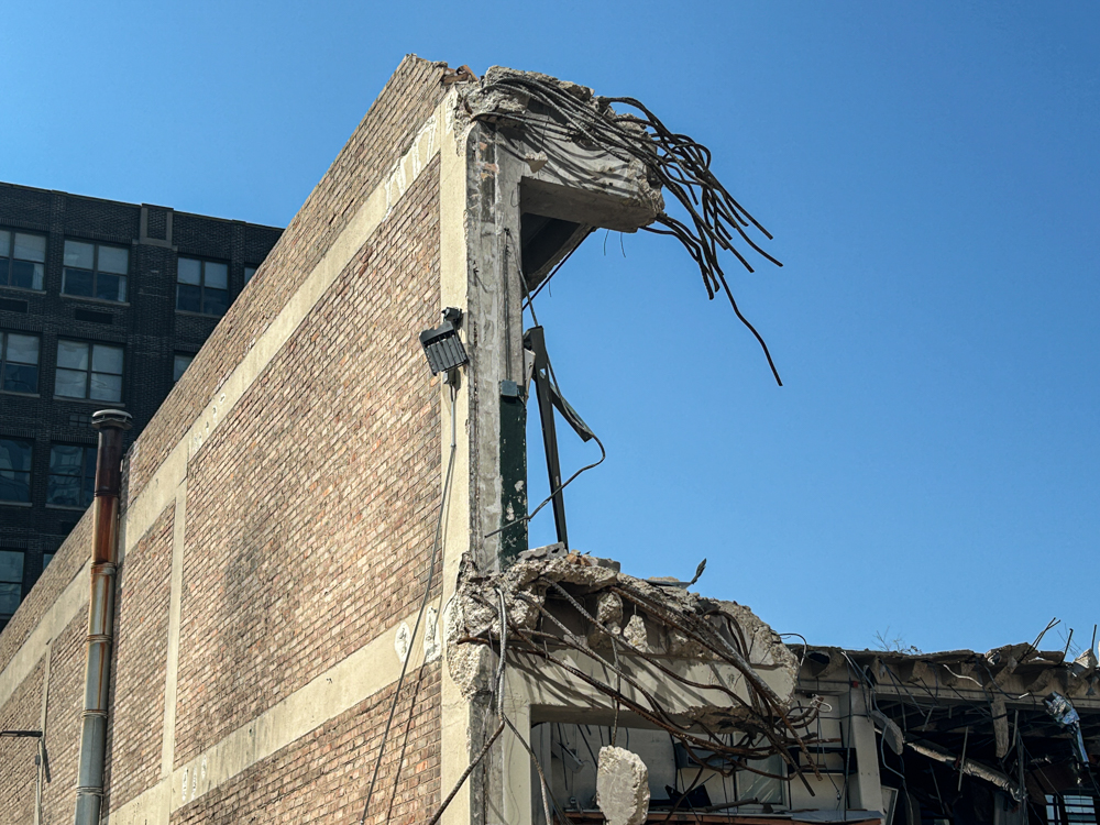 917 North Franklin demolition for North Union