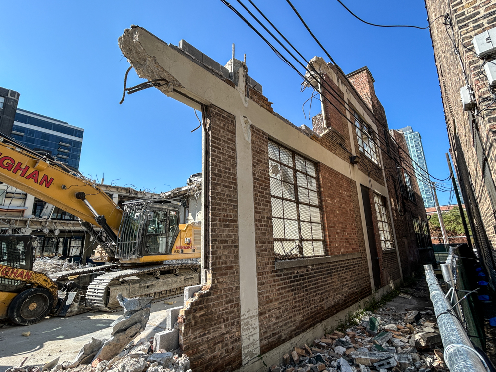 917 North Franklin demolition for North Union