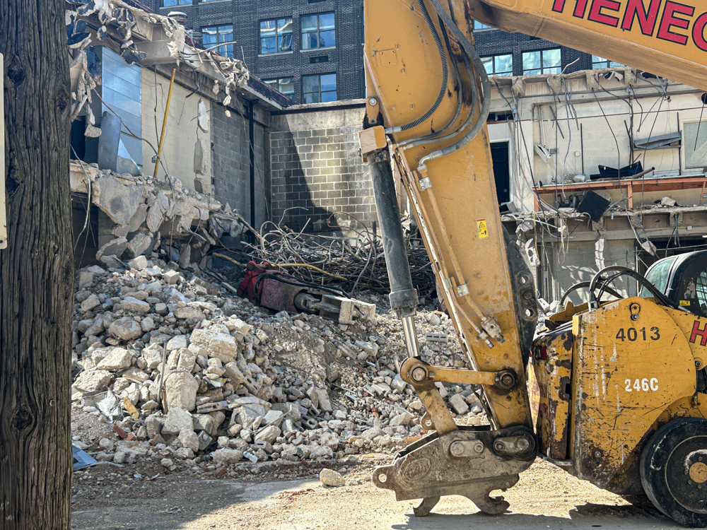 917 North Franklin demolition for North Union