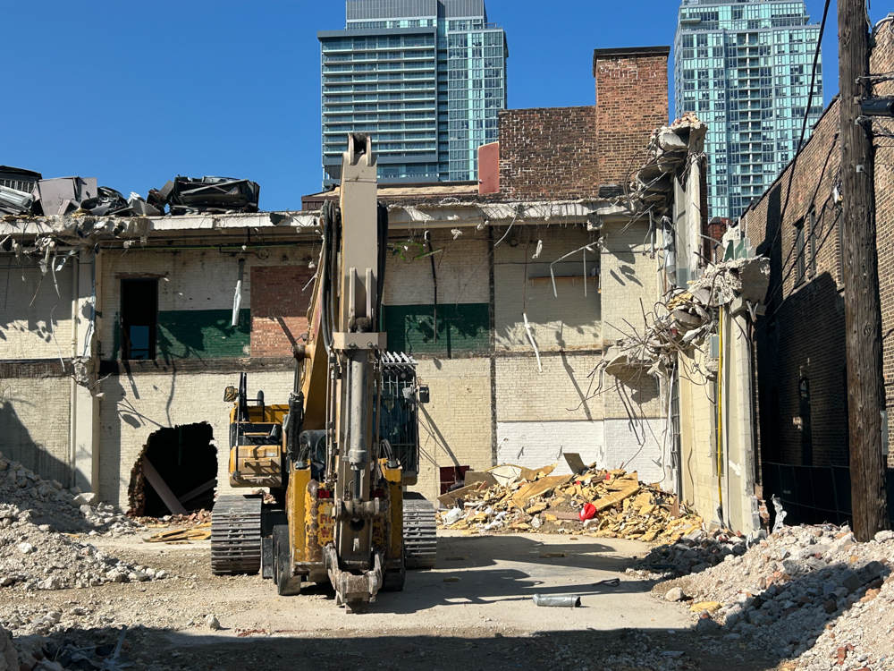 917 North Franklin demolition for North Union