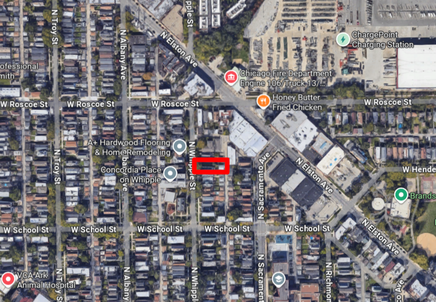 3329 North Whipple Street three-flat