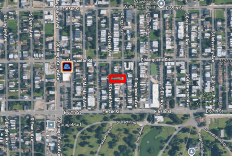 6621 South Drexel Avenue three-flat permitted