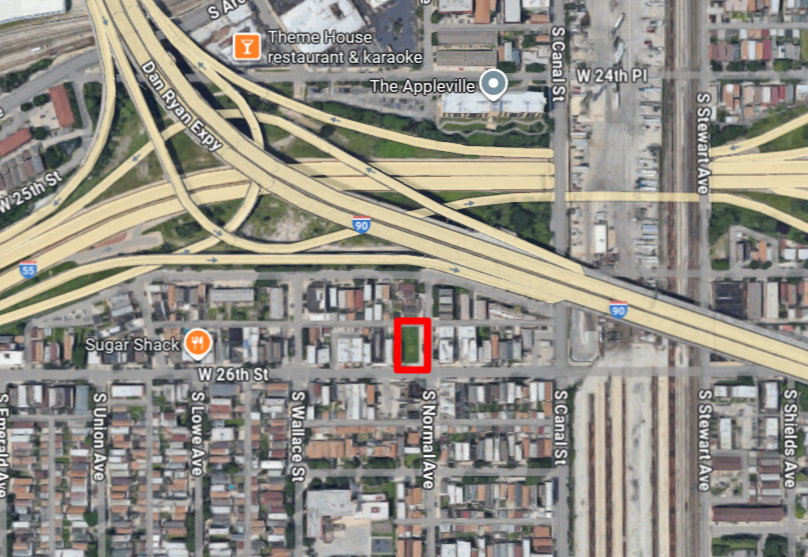 2552 South Normal Avenue residential permit