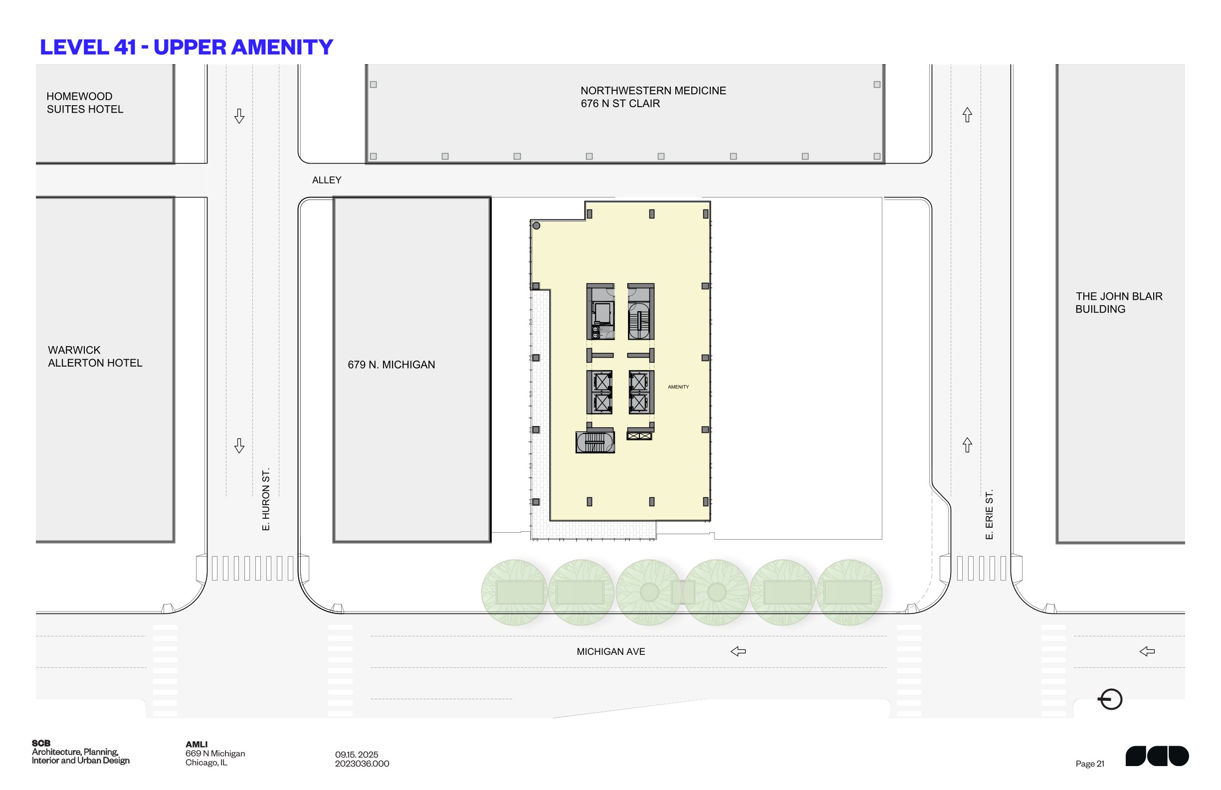 669 North Michigan Avenue residential tower proposal