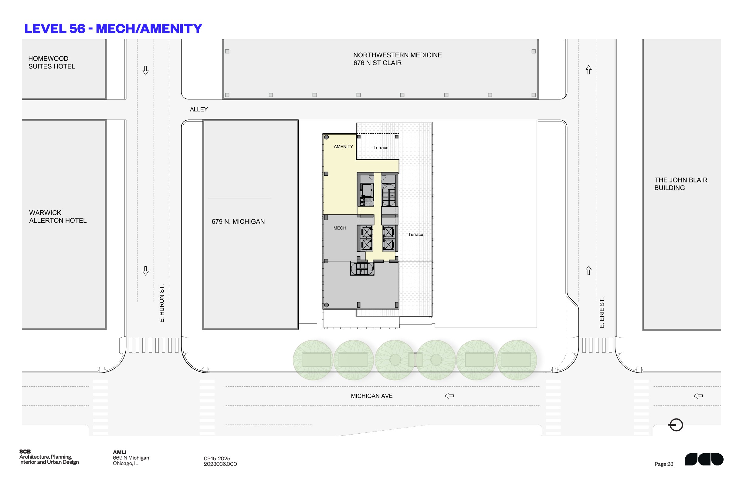 669 North Michigan Avenue residential tower proposal