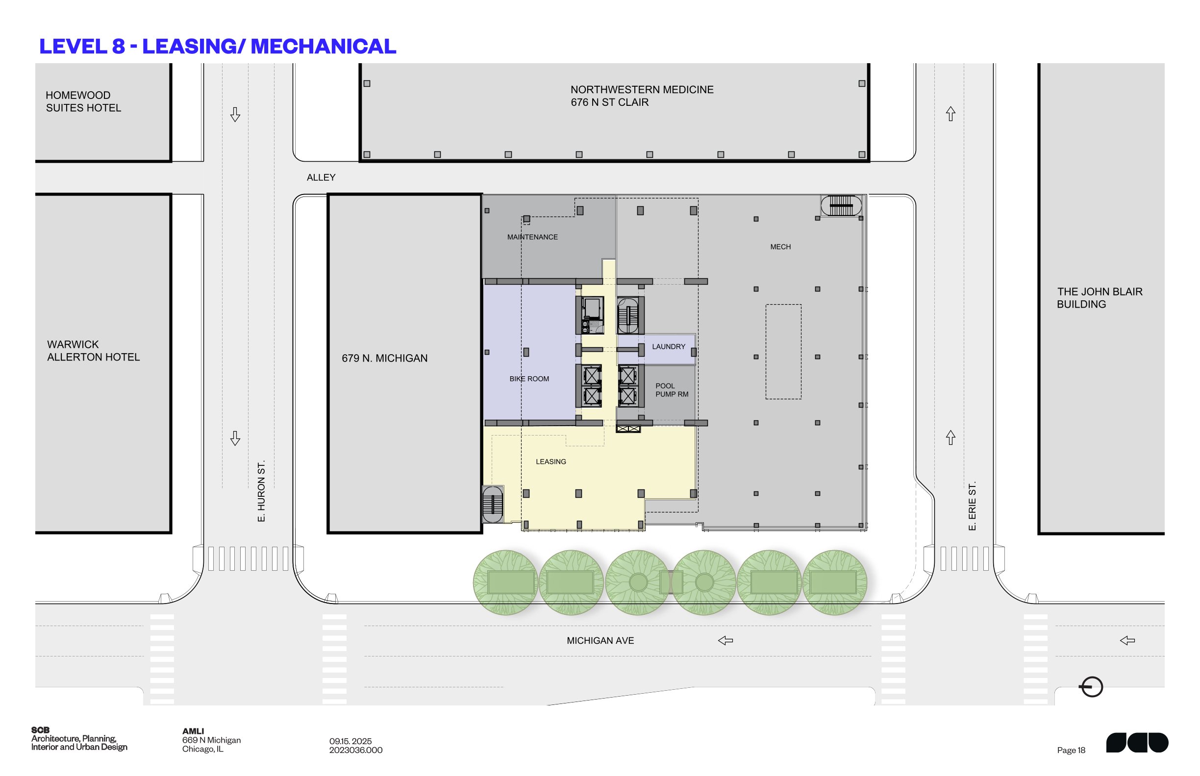 669 North Michigan Avenue residential tower proposal