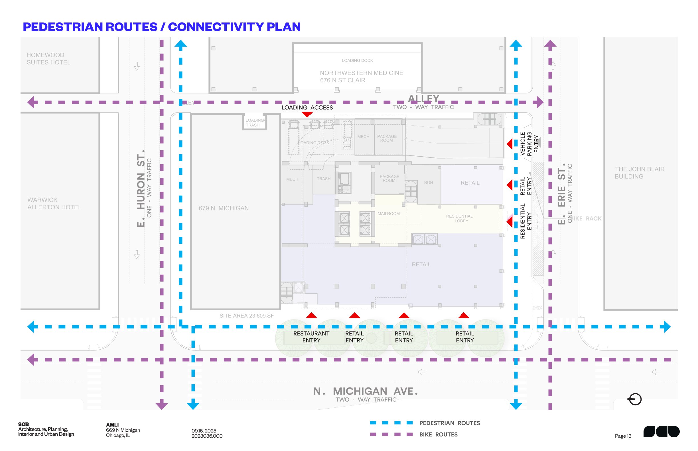 669 North Michigan Avenue residential tower proposal