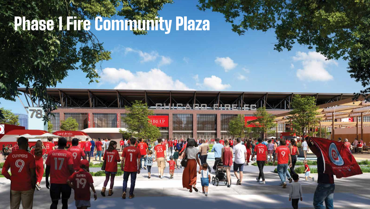 Chicago Fire FC Stadium approved by Chicago Plan Commission