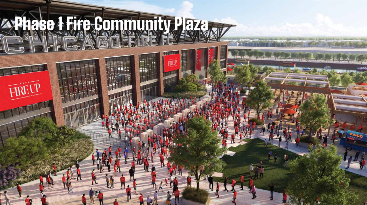 Chicago Fire FC Stadium approved by Chicago Plan Commission
