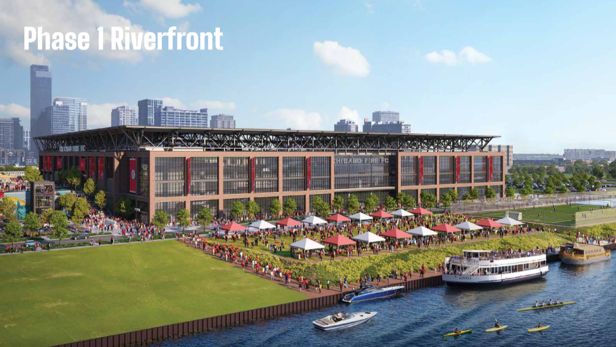 Chicago Fire FC Stadium approved by Chicago Plan Commission