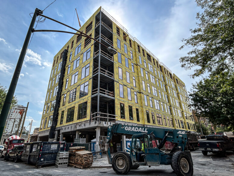 The Maven 537 West Drummond Place construction progress