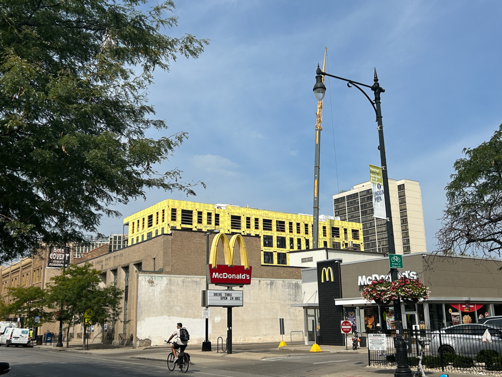 The Maven 537 West Drummond Place construction progress