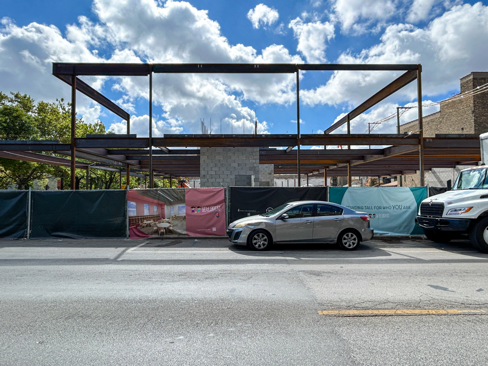 Tiny Giants Horner Park construction update