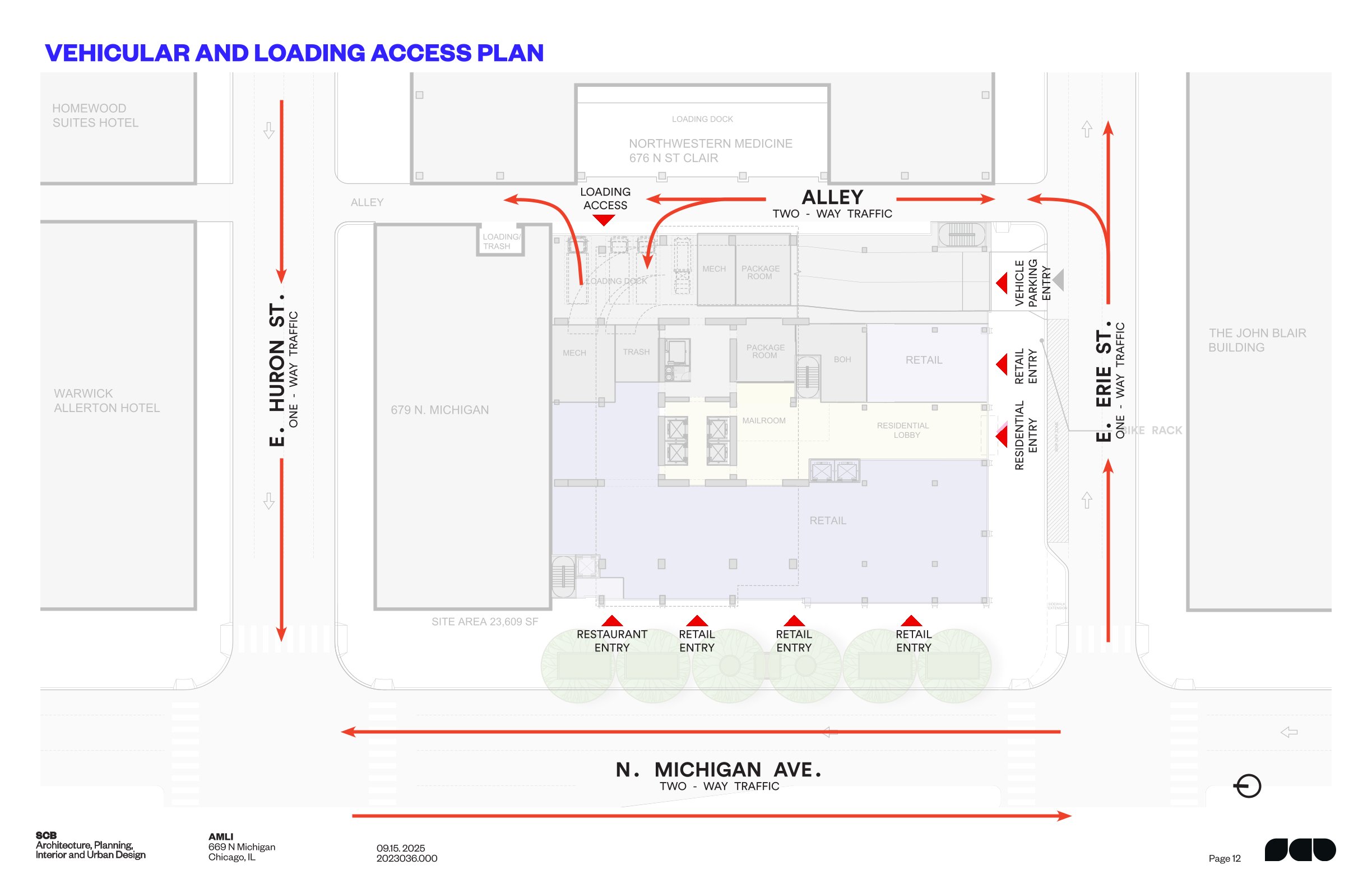 669 North Michigan Avenue residential tower proposal