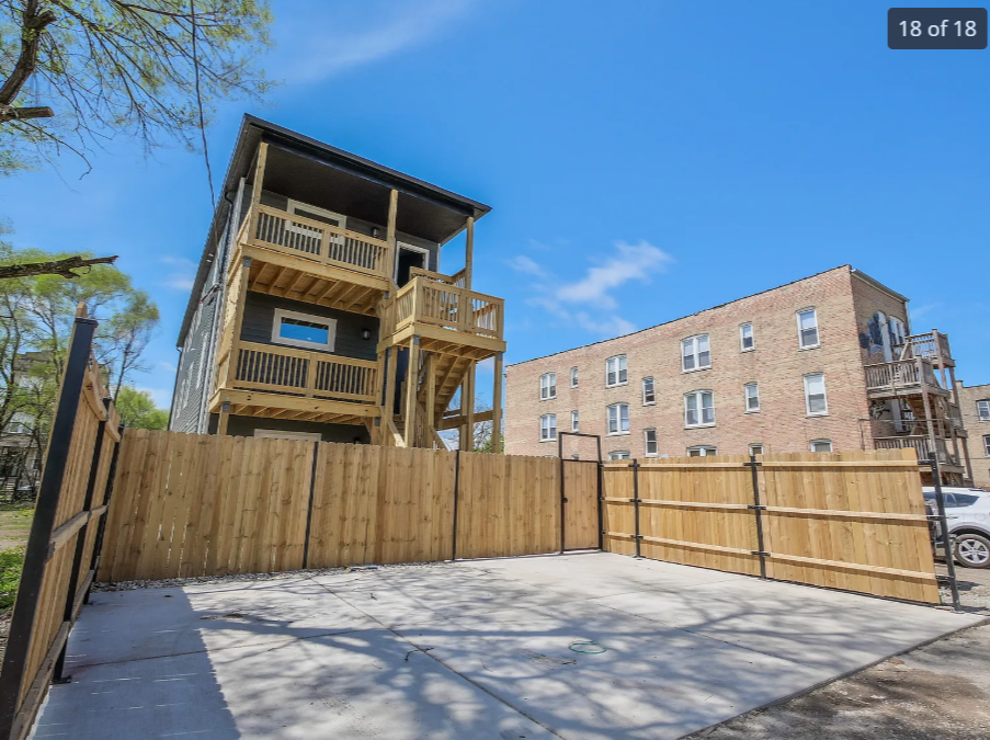 6423 South Rhodes Avenue construction permitted