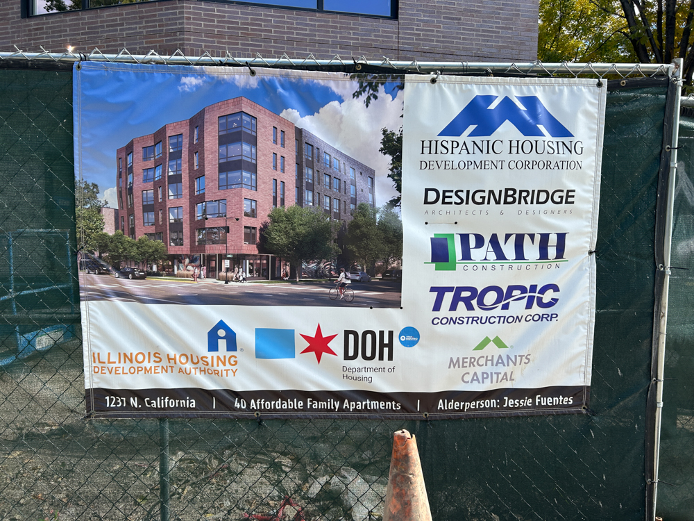 1237 North California Avenue construction update