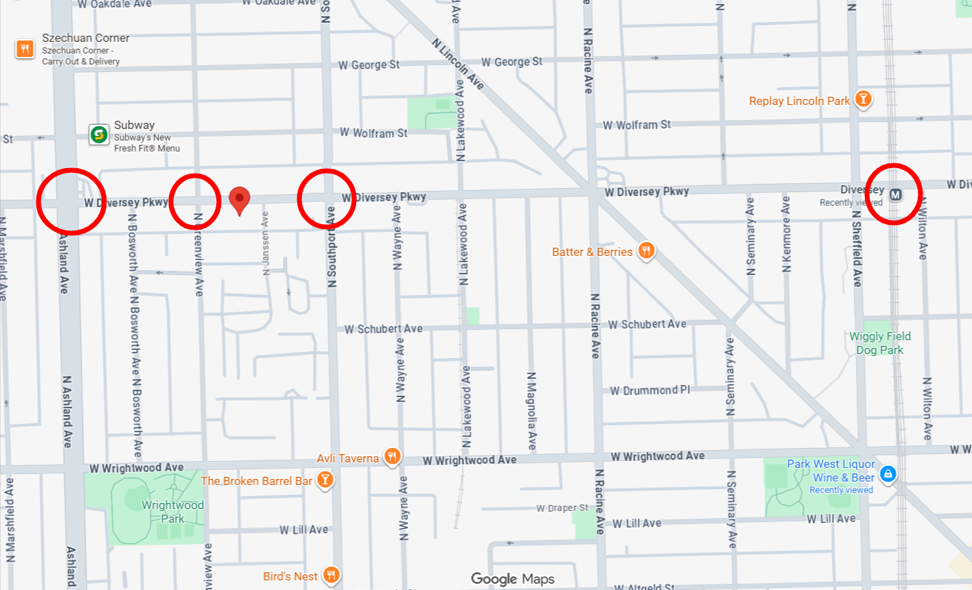 1441 West Diversey Parkway construction and demolition permitted