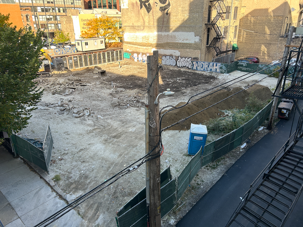227 West Chicago Avenue site prep