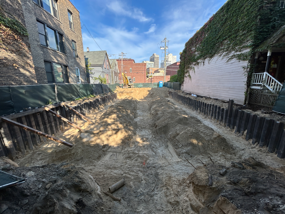 2677 North Orchard foundation work