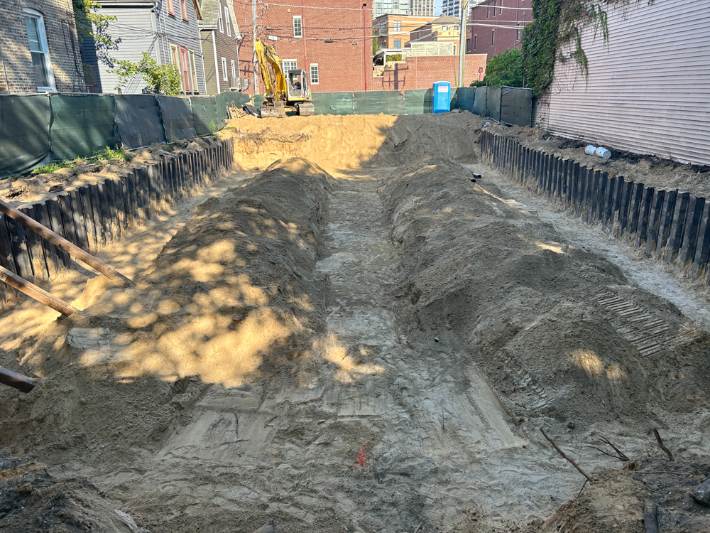 2677 North Orchard foundation work