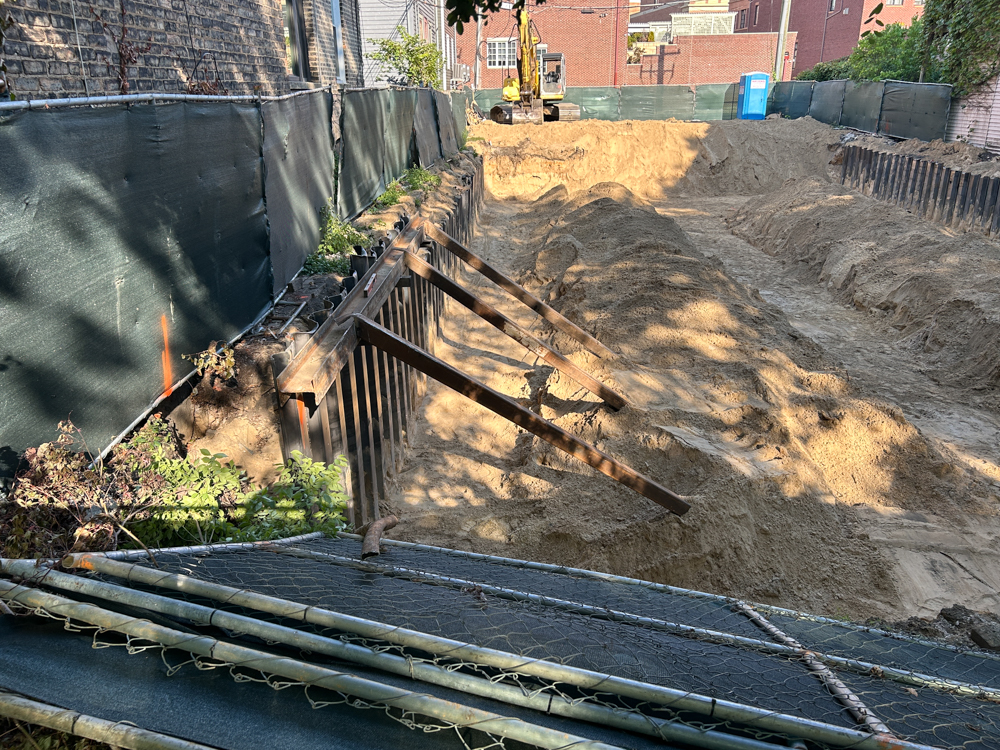 2677 North Orchard foundation work