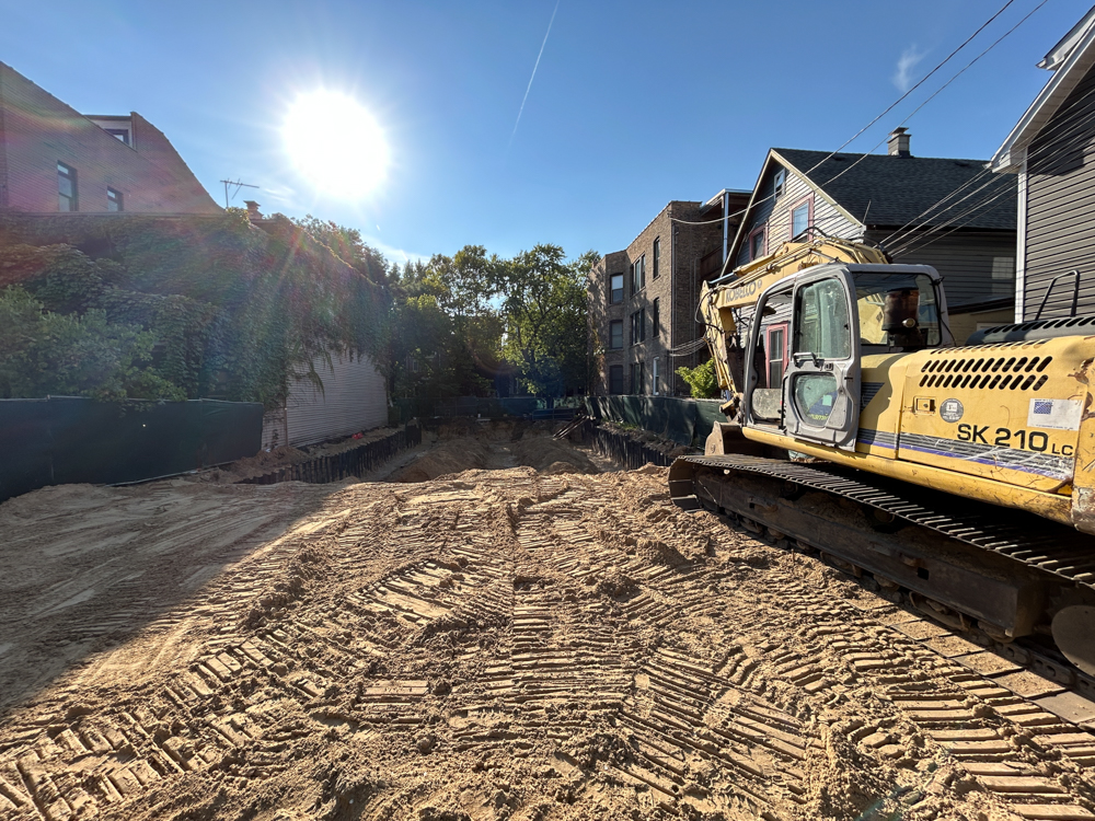2677 North Orchard foundation work