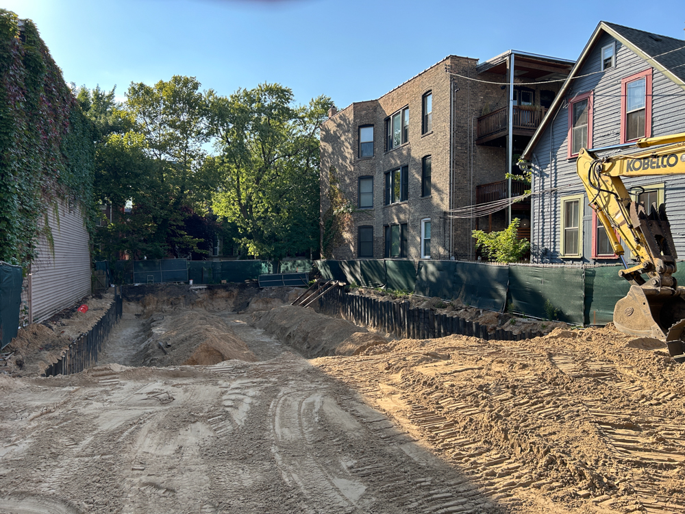 2677 North Orchard foundation work