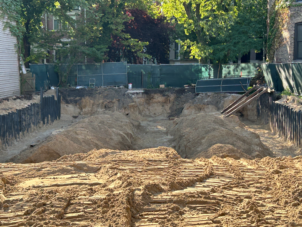 2677 North Orchard foundation work