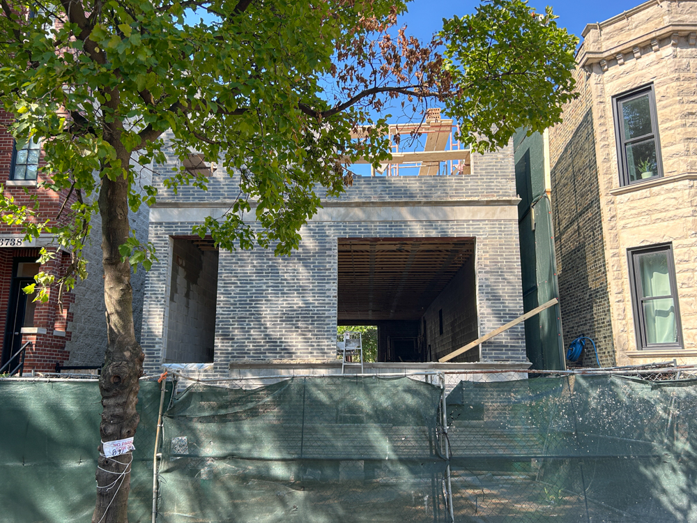 3740 North Racine Avenue construction progress