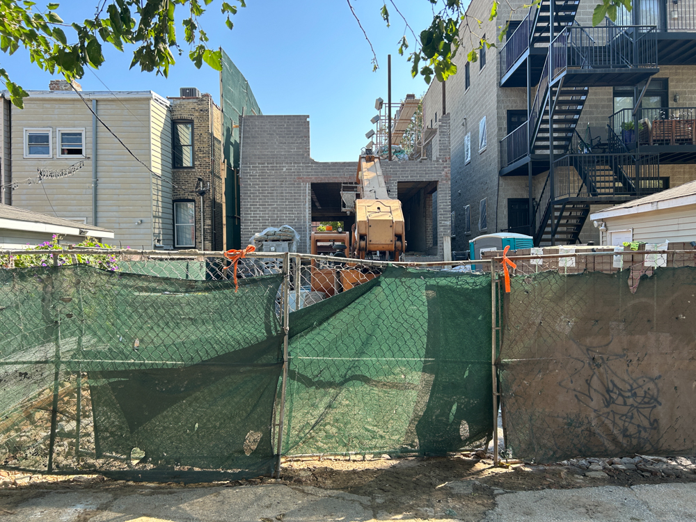 3740 North Racine Avenue construction progress